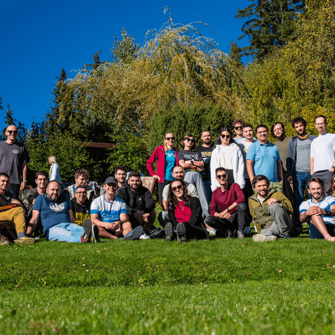 Group photo of Agile Freaks people